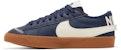Nike Blazer Low '77 Jumbo 'Midnight Navy Gum' - Biru Gelap Navy Gum DR9865-400