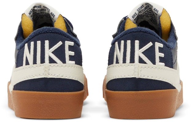 Nike Blazer Low '77 Jumbo 'Midnight Navy Gum' DR9865-400 Details for Nike Blazer Low '77 Jumbo 'Midnight Navy Gum' DR9865-400