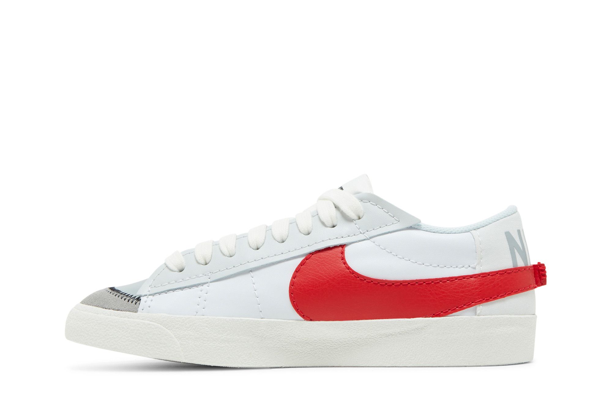 Shop 耐吉 Blazer 低筒 '77 Jumbo '白色 大學紅' DQ8769-100