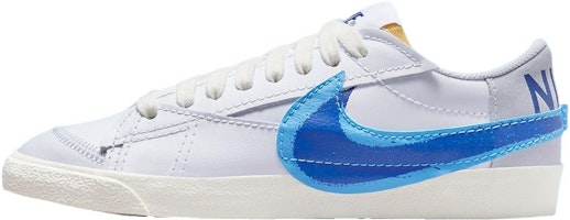 Nike Blazer Low '77 Jumbo Double Swoosh 'White Blue' FN3413-100 Nike Blazer Low '77 Jumbo Double Swoosh 'White Blue' FN3413-100