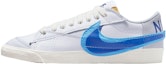 Buy Nike Blazer Low '77 Jumbo Doble Swoosh 'Blanco Azul' FN3413-100