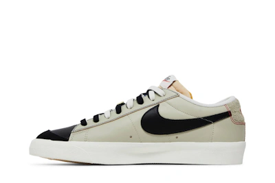 Nike Blazer Low '77 Premium 'Removable Swoosh - Black' DH4370-001