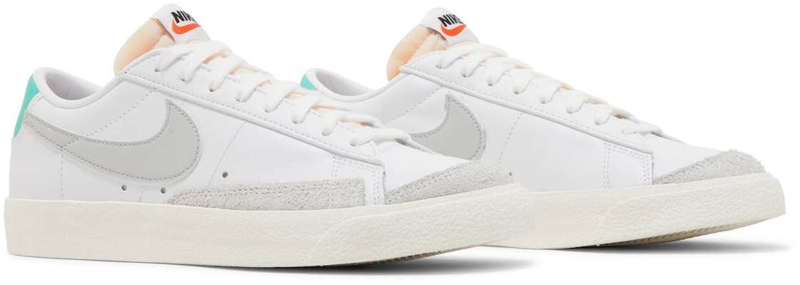 Nike Blazer Low '77 Vintage 'White Grey Light Menta' DA6364-109 Cheap Nike Blazer Low '77 Vintage 'White Grey Light Menta' DA6364-109
