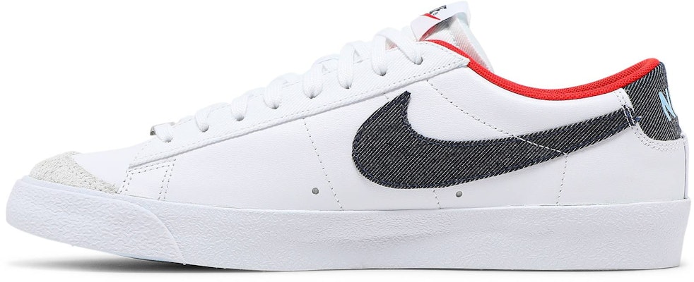 耐克 Blazer 低帮'77 复古‘白色午夜海军蓝’ DJ6201-100 Lookbook 耐克 Blazer 低帮'77 复古‘白色午夜海军蓝’ DJ6201-100