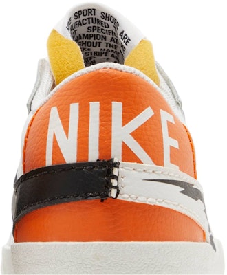 나이키 블레이저 로우 점보 '글리치 스우시' DV6484-100 Sizing 나이키 블레이저 로우 점보 '글리치 스우시' DV6484-100