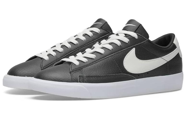 Lookbook Nike Blazer Low de Cuero 'Negro Sail' AJ9515-001