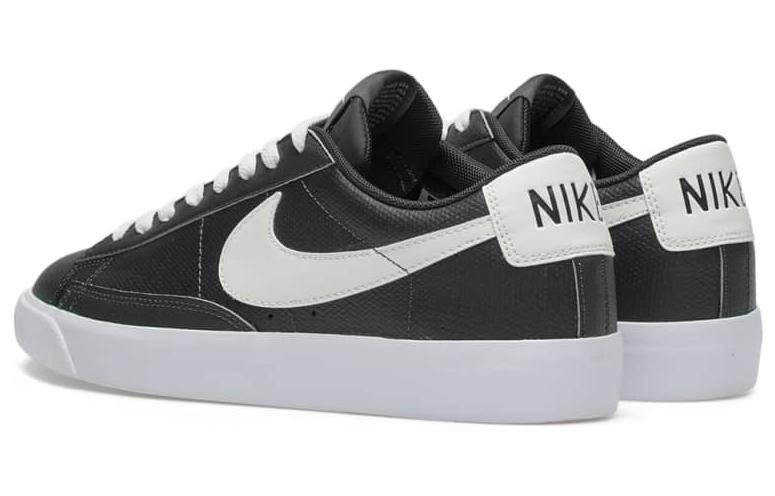 Shop Nike Blazer Low de Cuero 'Negro Sail' AJ9515-001