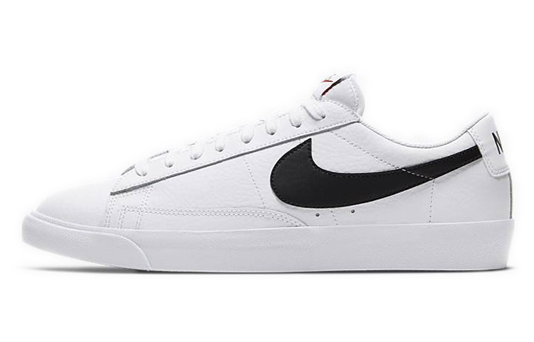 Buy Nike Blazer Low Kulit 'Black Swoosh' CZ1089-100