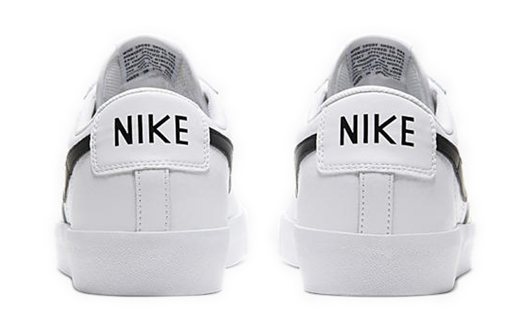 Purchase Nike Blazer Low Kulit 'Black Swoosh' CZ1089-100