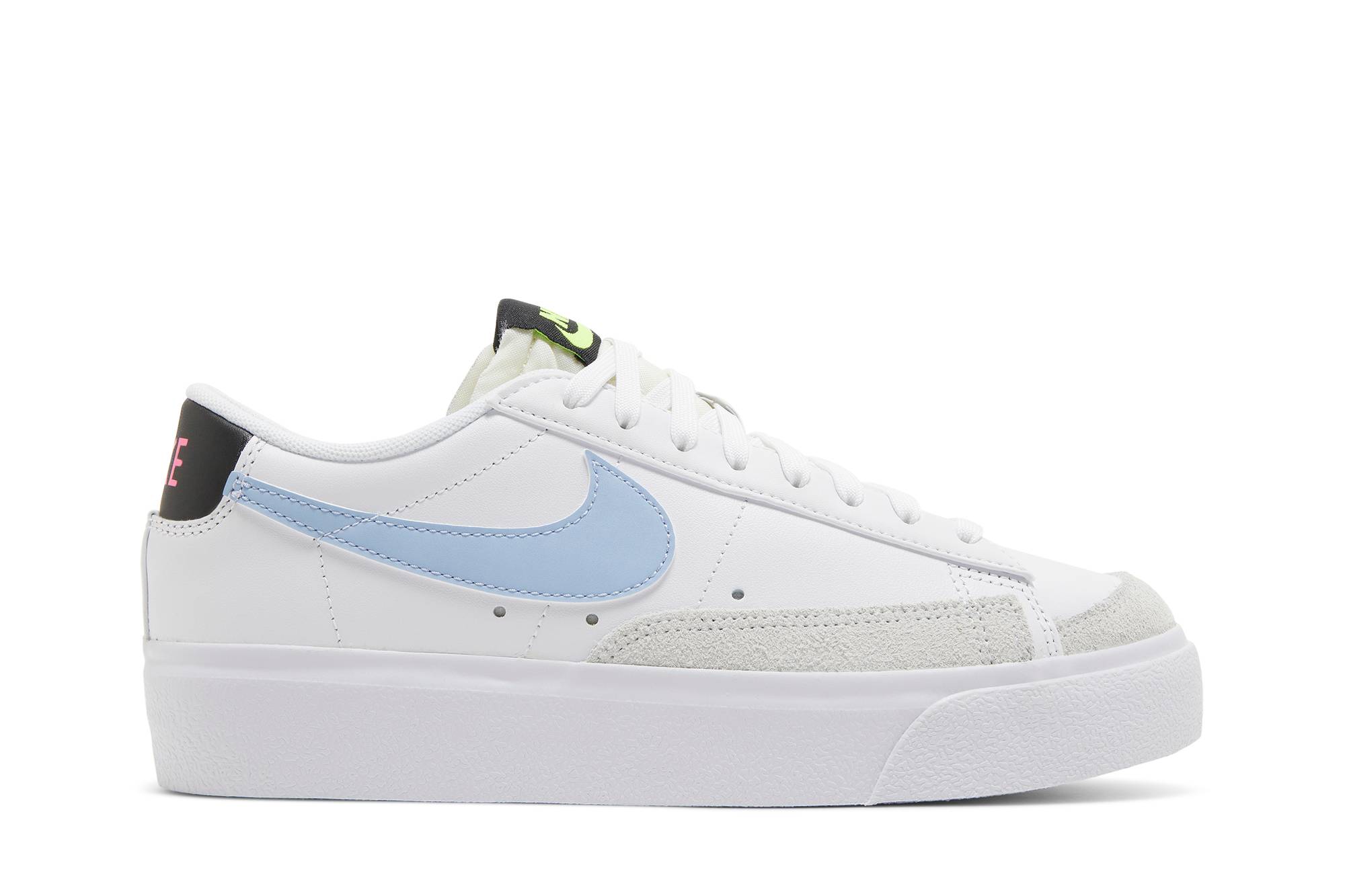 (Women) Nike Blazer Low Platform 'White Cobalt Bliss' FJ0738-100