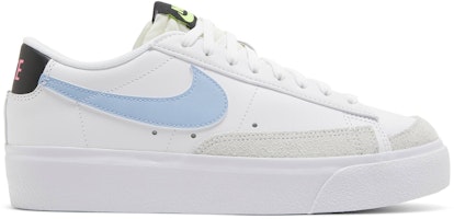 (Women) Nike Blazer Low Platform 'White Cobalt Bliss' FJ0738-100 (Women) Nike Blazer Low Platform 'White Cobalt Bliss' FJ0738-100