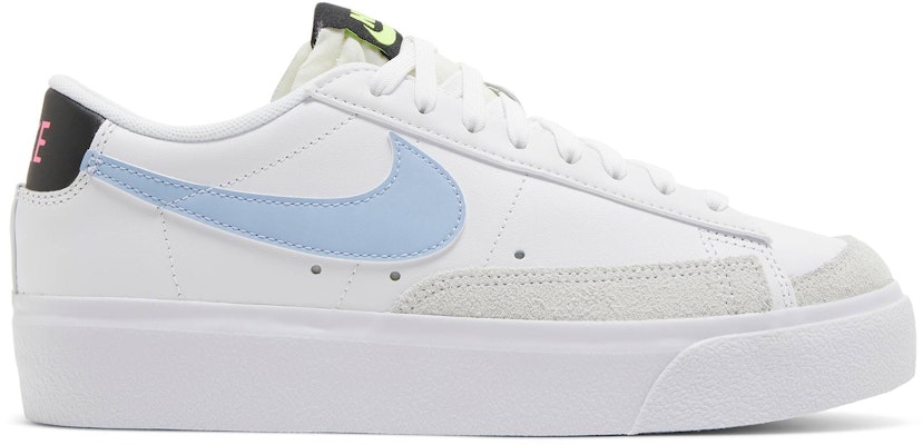 (W) Nike Blazer Low Platform 'Putih Cobalt Bliss' FJ0738-100 Buy (W) Nike Blazer Low Platform 'Putih Cobalt Bliss' FJ0738-100