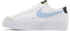 Lookbook (W) Nike Blazer Low Platform 'Putih Cobalt Bliss' FJ0738-100