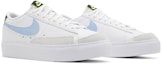 Cheap (W) Nike Blazer Low Platform 'Putih Cobalt Bliss' FJ0738-100