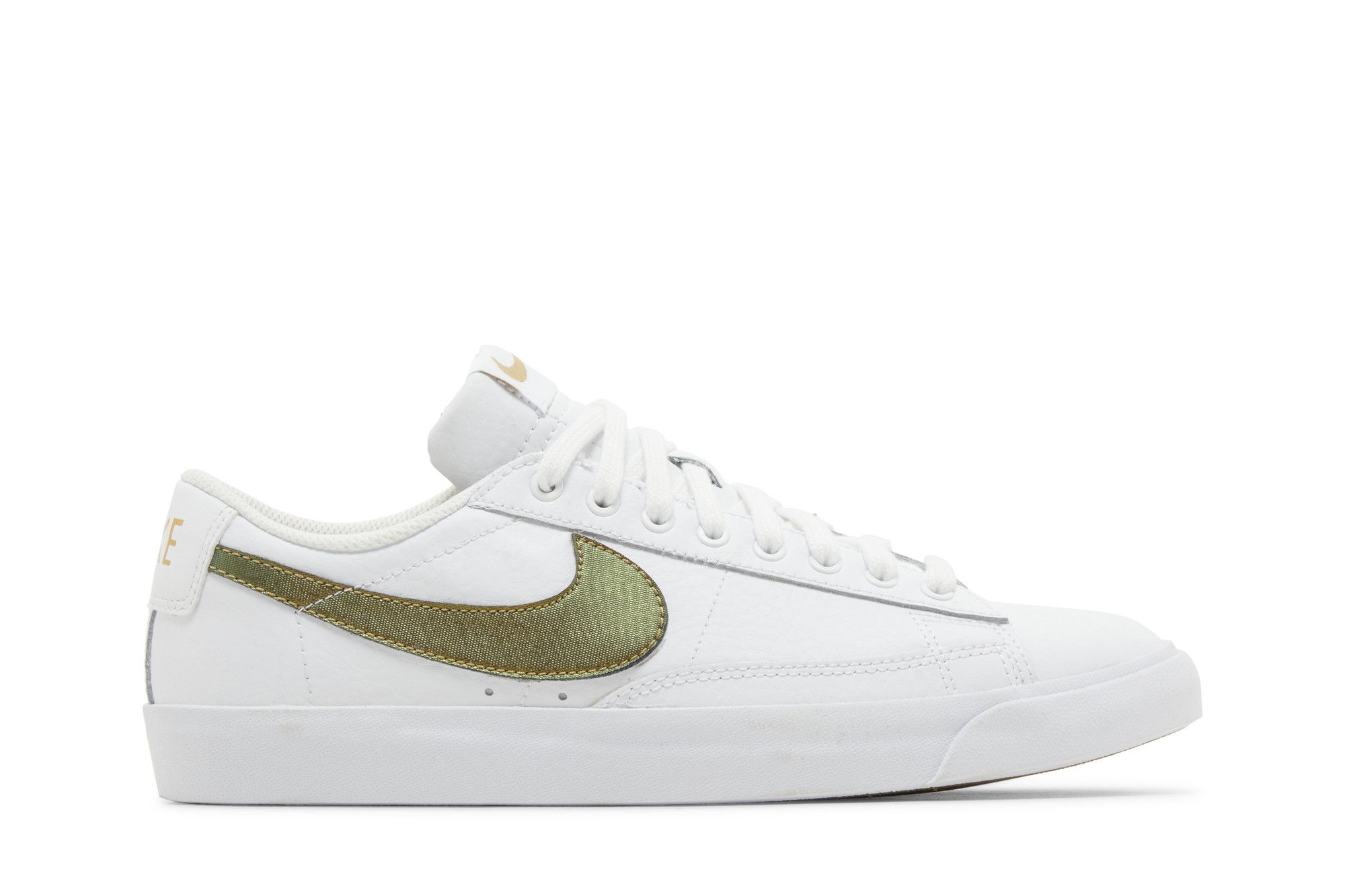 Buy Nike Blazer Low Premium 'Putih Emas Metalik' BQ7460-101