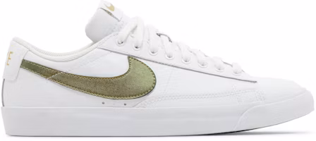 Nike Blazer Low Premium 'White Metallic Gold' BQ7460-101 Nike Blazer Low Premium 'White Metallic Gold' BQ7460-101