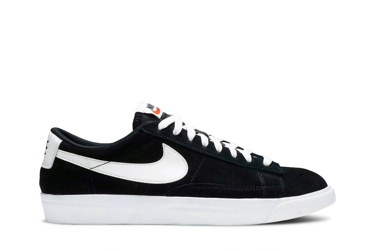 Nike Blazer Low Premium VNTG Suede 'Black' 538402-004