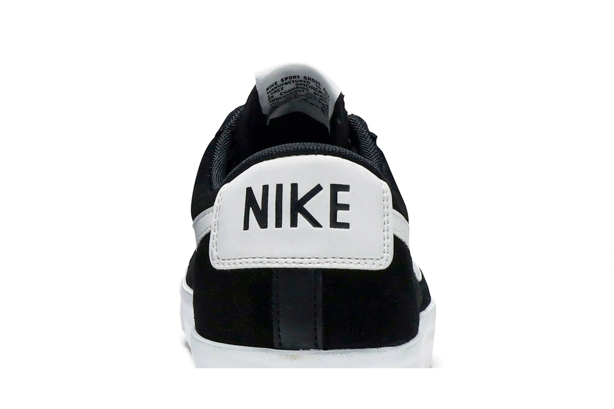 Nike Blazer Low Premium VNTG Suede 'Black' 538402-004