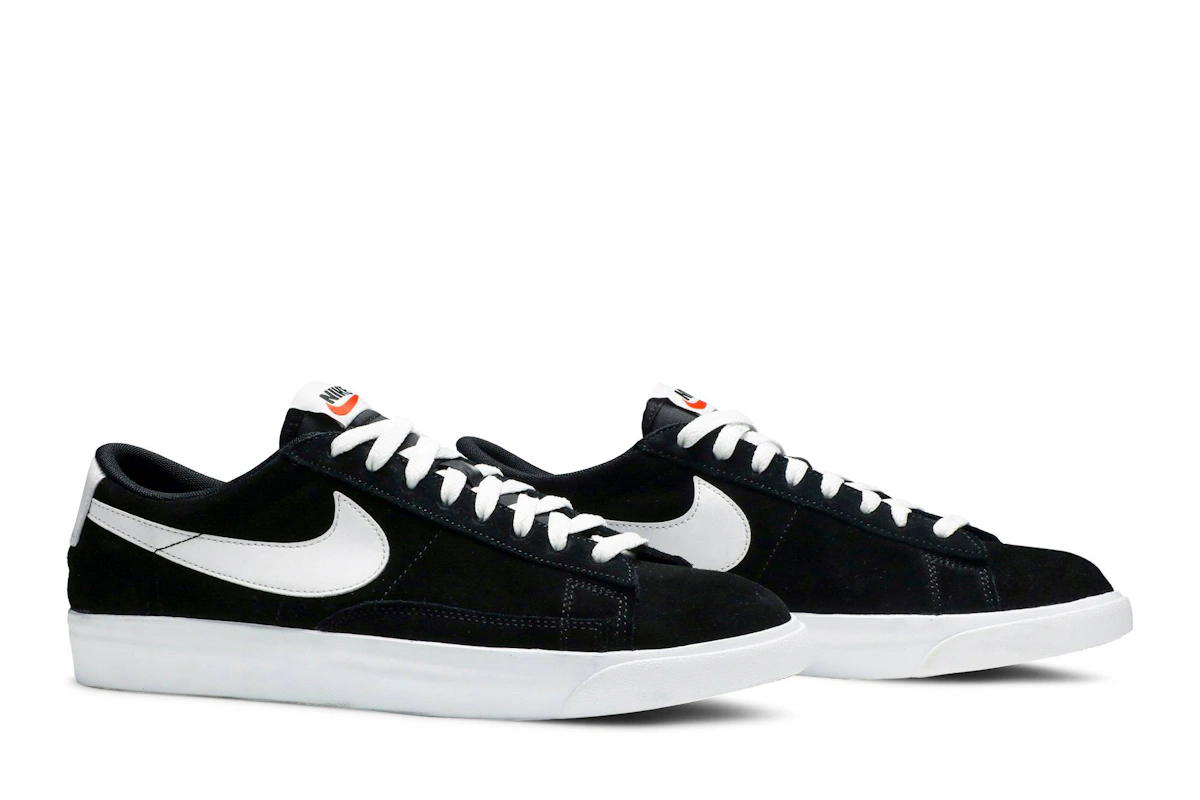 Nike Blazer Low Premium VNTG Suede 'Black' 538402-004