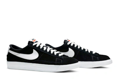 Nike Blazer Low Premium VNTG Suede 'Black' 538402-004