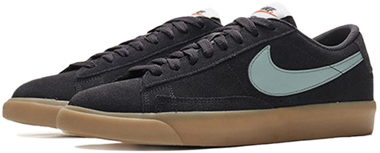 Nike BLAZER Low SUEDE 'Gridiron' Lelaki Sneakers Kasual AJ9516-004 Lookbook Nike BLAZER Low SUEDE 'Gridiron' Lelaki Sneakers Kasual AJ9516-004