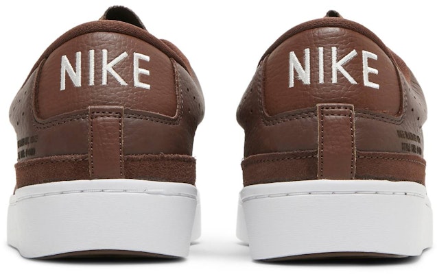 Nike Blazer Low X 'Light Chocolate' DA2045-200 Details for Nike Blazer Low X 'Light Chocolate' DA2045-200