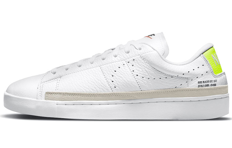 Nike Blazer Low X White Volt 'White Yellow'