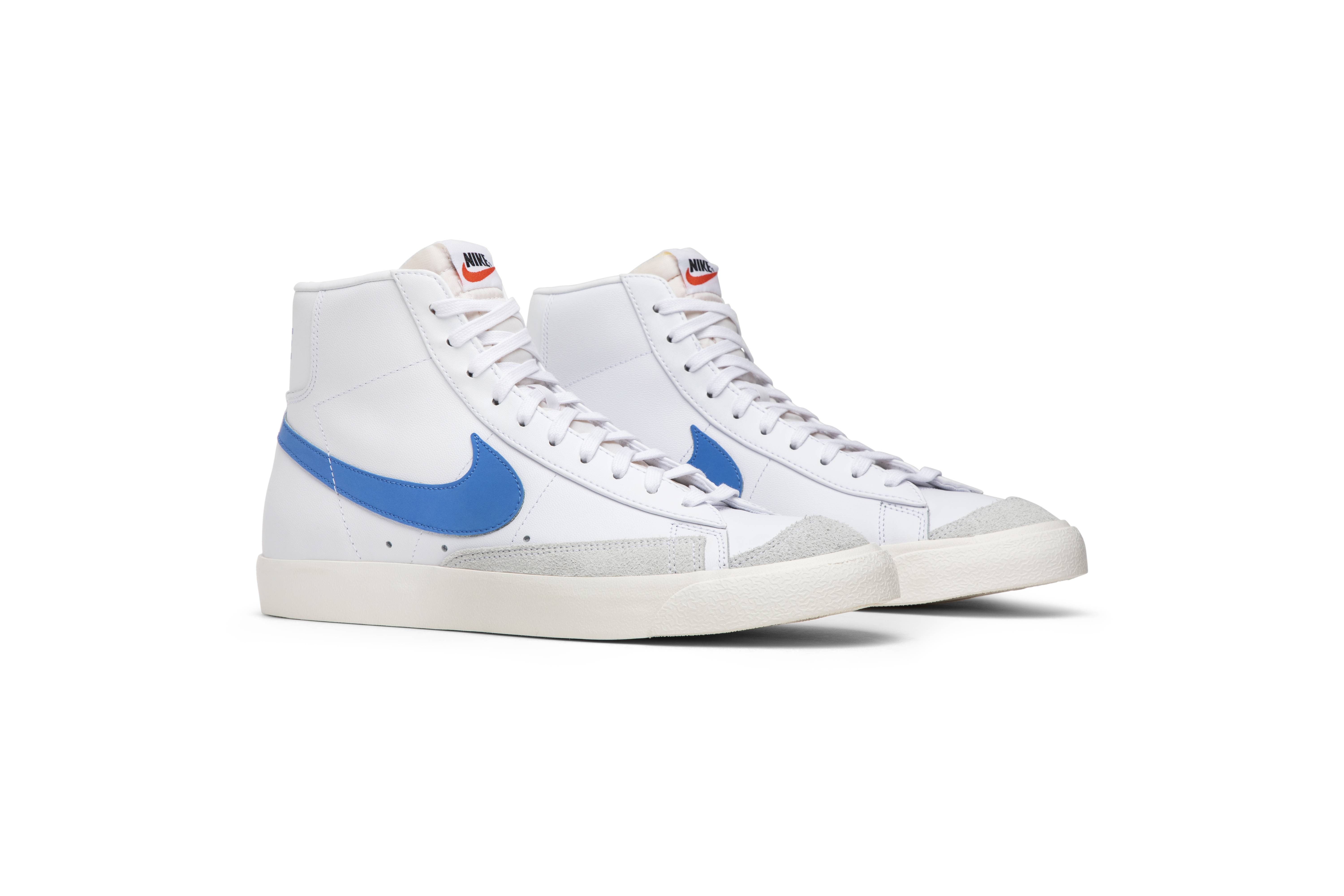 Cheap Nike Blazer Mid 77 'Pacific Blue' BQ6806-400