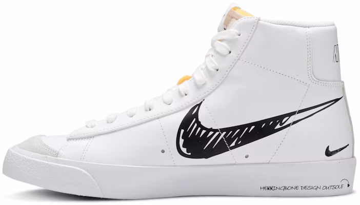 Nike Blazer Mid 77 'Boceto' - Negro CW7580-101 Lookbook Nike Blazer Mid 77 'Boceto' - Negro CW7580-101