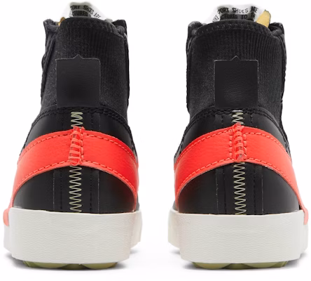 Nike Blazer Mid 77 Jumbo 'Black Bright Crimson' DD3111-001 Details for Nike Blazer Mid 77 Jumbo 'Black Bright Crimson' DD3111-001