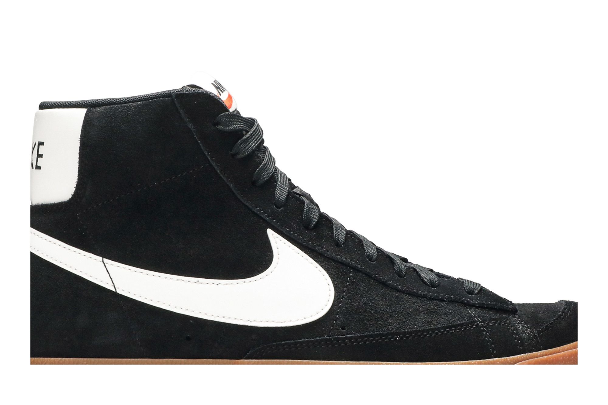 Order 耐克Blazer Mid 77麂皮'黑色生胶' CI1172-003