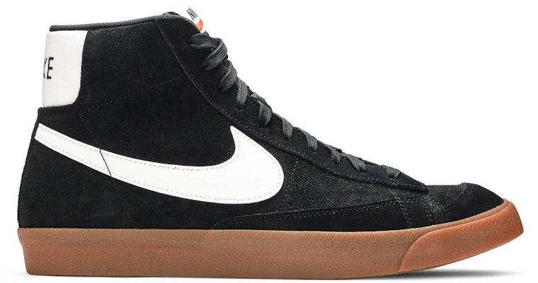 Nike blazer mid suede top vintage black