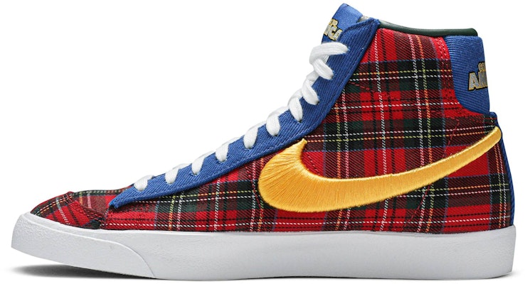 Nike Blazer Mid 77復古款 中筒 滑板鞋 男款 紅黃藍 Lookbook Nike Blazer Mid 77復古款 中筒 滑板鞋 男款 紅黃藍