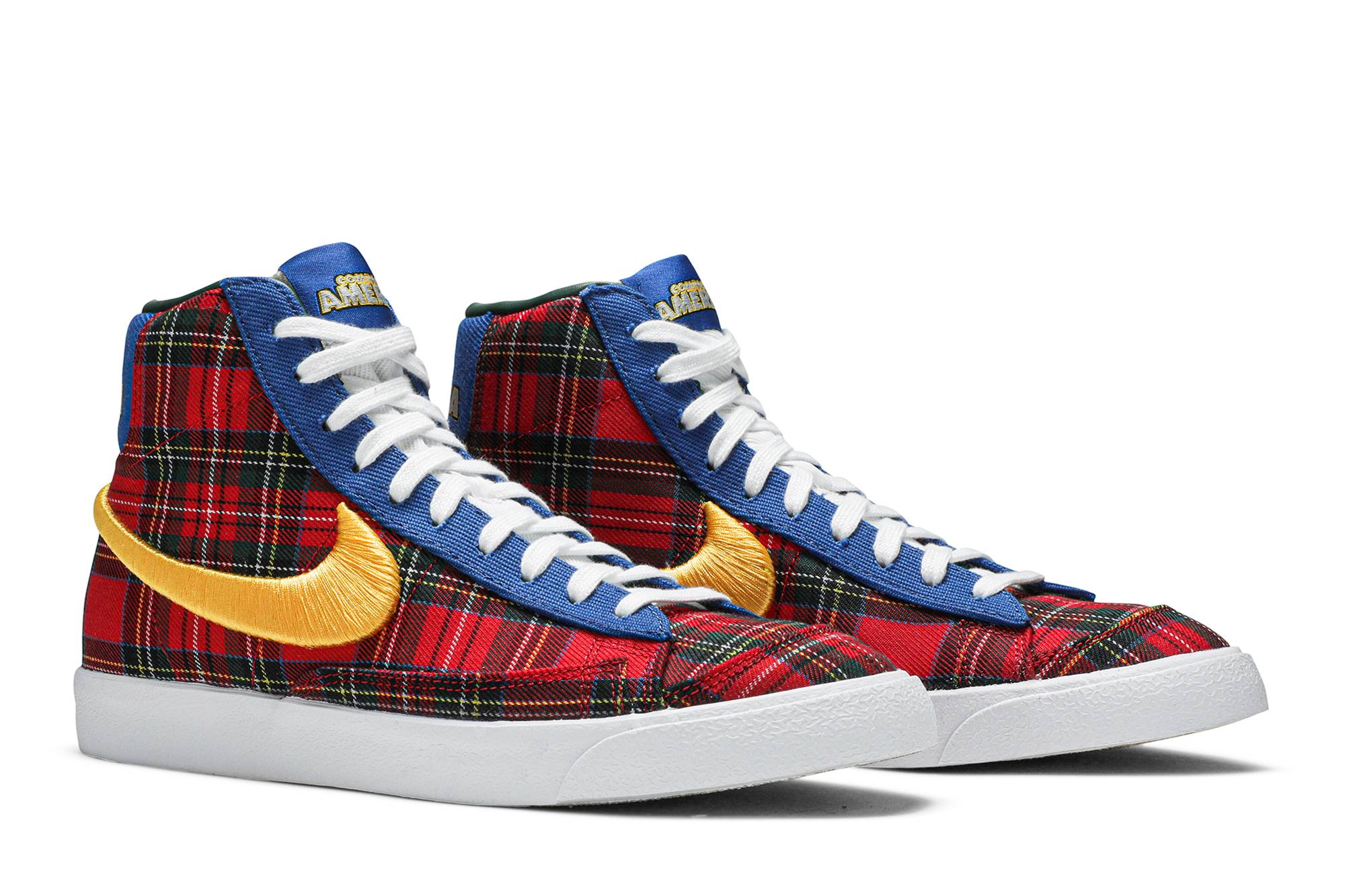 Cheap Nike Blazer Mid 77復古款 中筒 滑板鞋 男款 紅黃藍