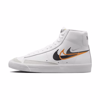 Nike Blazer Mid '77 'Multi-Swoosh - Bright Mandarin'