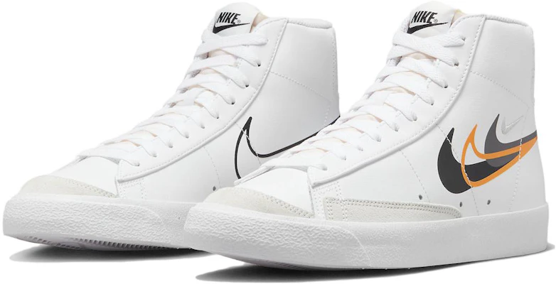 ナイキ ブレーザー MID '77 マルチスウッシュ (マンダリン) FN7809-100 Lookbook ナイキ ブレーザー MID '77 マルチスウッシュ (マンダリン) FN7809-100