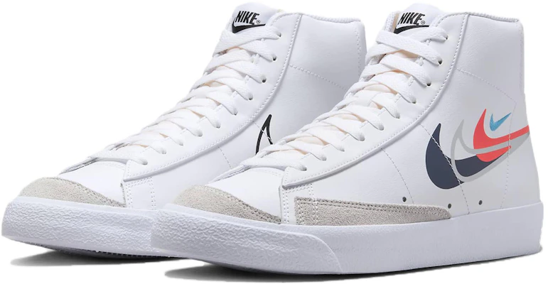 ナイキ ブレーザー MID '77 マルチスウッシュ (白/マルチ) FJ4827-100 Lookbook ナイキ ブレーザー MID '77 マルチスウッシュ (白/マルチ) FJ4827-100