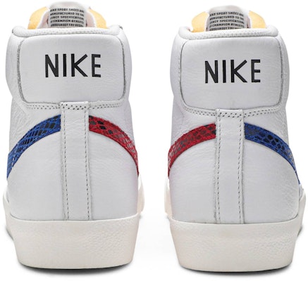 Nike Blazer Mid '77 'Rojo y Azul' CW7073-100 Details for Nike Blazer Mid '77 'Rojo y Azul' CW7073-100