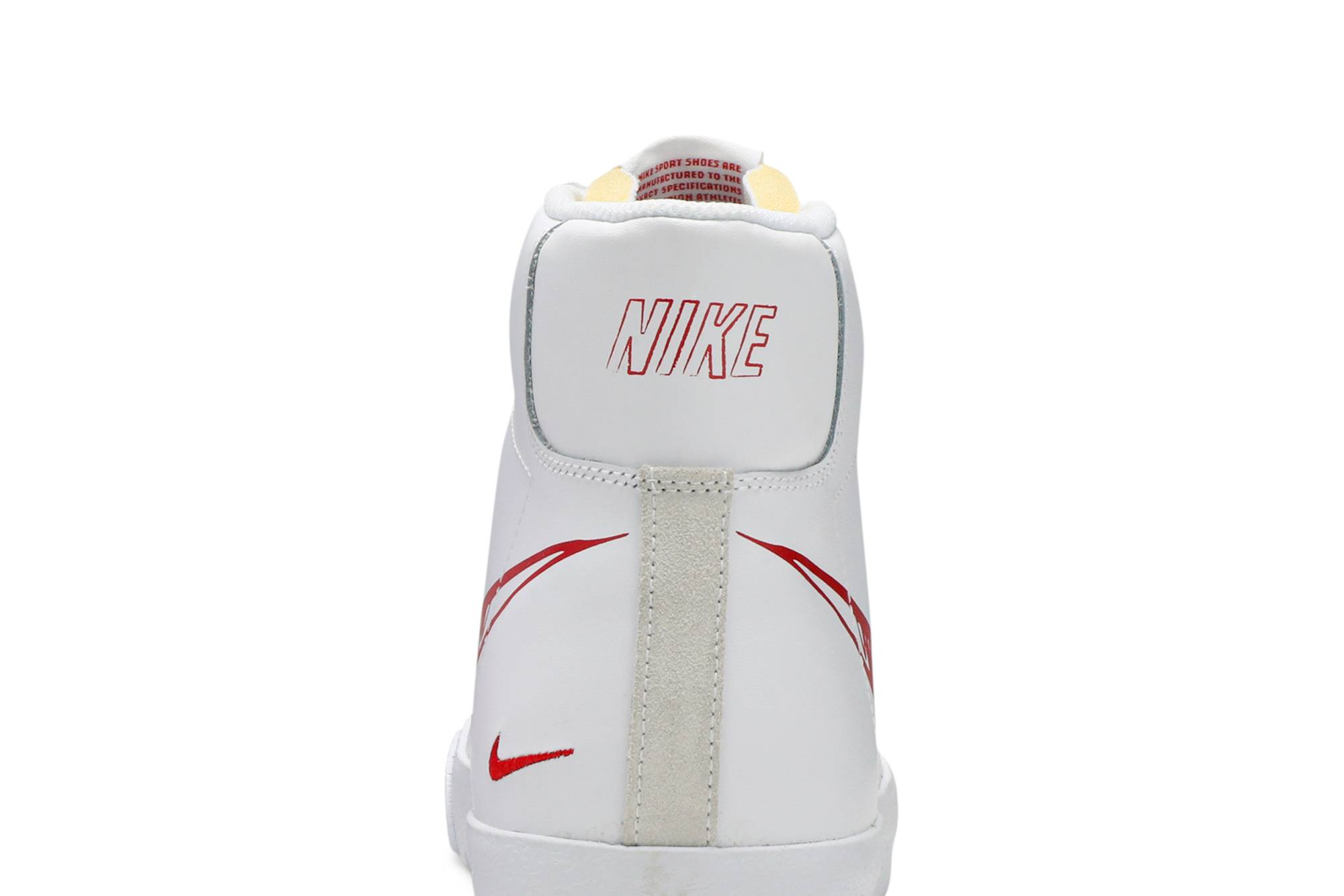 Sizing Nike Blazer Mid '77 'Sketch Red' CW7580-100