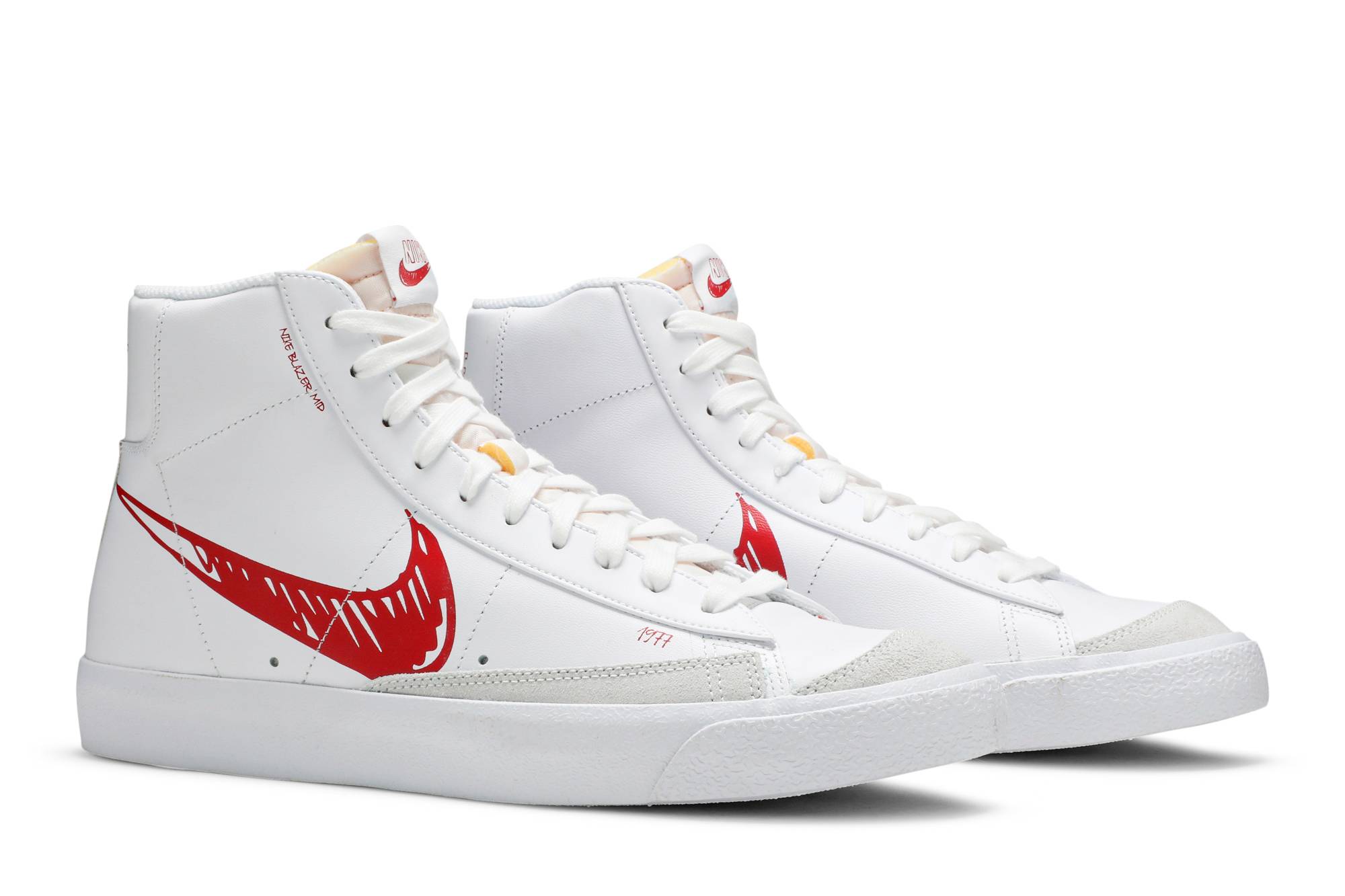 Cheap Nike Blazer Mid '77 'Sketch Red' CW7580-100