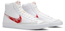 Cheap Nike Blazer Mid '77 'Sketch Red' CW7580-100