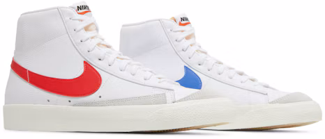 Cheap Nike Blazer Mid ’77 ''Wit Blauw Rood'' BQ6806-117