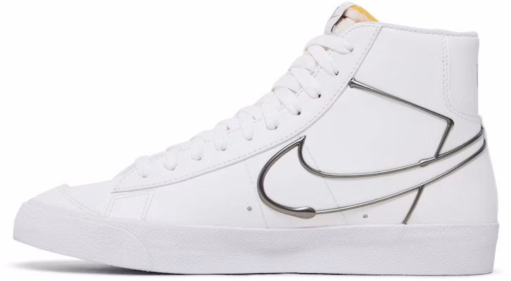 Nike Blazer Mid ‘77“金属锡色“ 白银 金属框架 Lookbook Nike Blazer Mid ‘77“金属锡色“ 白银 金属框架