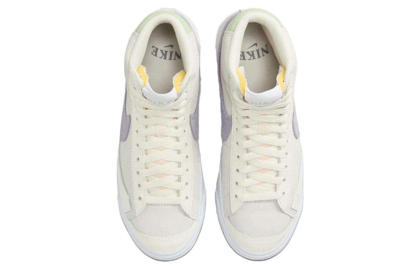 Shop ナイキ ブレーザー MID '77 白紫 FN7775-100