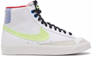 (Grade School) Nike Blazer Mid '77 'White Volt Royal' DV2234-100 (Grade School) Nike Blazer Mid '77 'White Volt Royal' DV2234-100