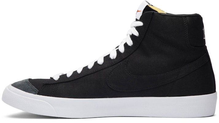 Nike Blazer Mid '77 Canvas 'Black' CD8238-001 Lookbook Nike Blazer Mid '77 Canvas 'Black' CD8238-001