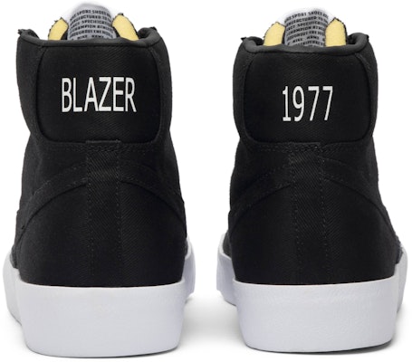 Nike Blazer Mid '77 Canvas 'Hitam' CD8238-001 Details for Nike Blazer Mid '77 Canvas 'Hitam' CD8238-001
