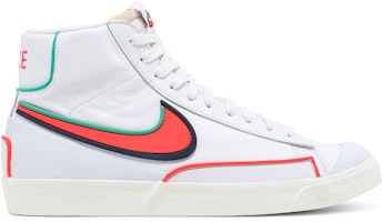 Nike Blazer Mid '77 Infinite 'White Blue Void Crimson' DA7233-102 Nike Blazer Mid '77 Infinite 'White Blue Void Crimson' DA7233-102