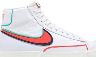 Nike Blazer Mid '77 Infinite 'Putih Biru Void Crimson' DA7233-102 Order Nike Blazer Mid '77 Infinite 'Putih Biru Void Crimson' DA7233-102