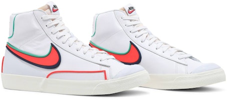 Nike Blazer Mid '77 Infinite 'Putih Biru Void Crimson' DA7233-102 Cheap Nike Blazer Mid '77 Infinite 'Putih Biru Void Crimson' DA7233-102